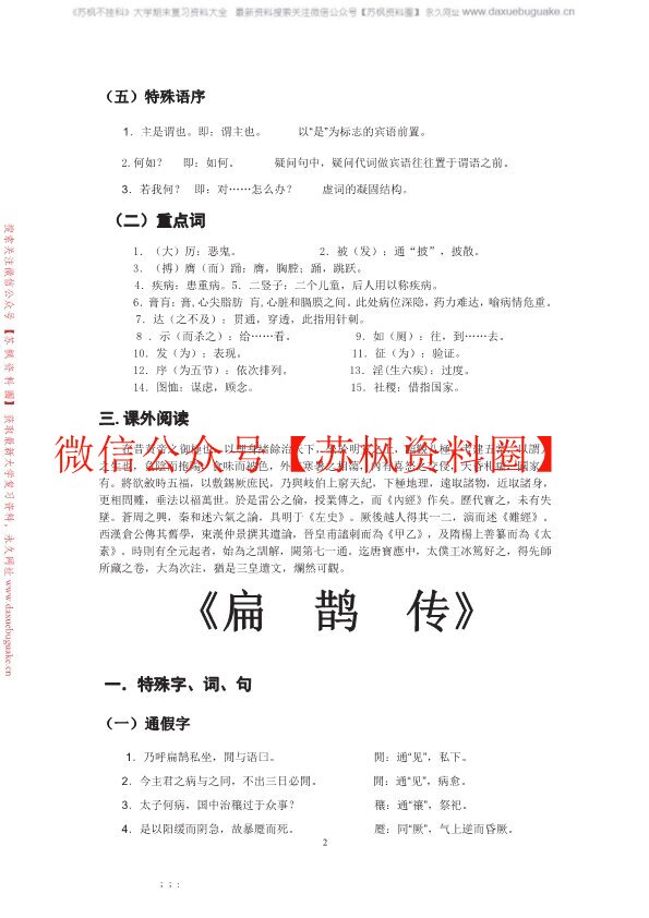 医古文